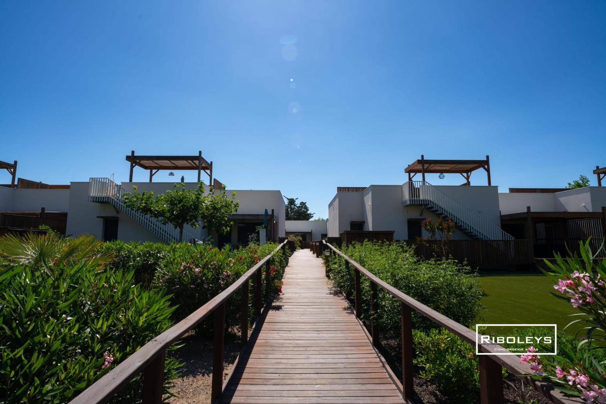 Superbe T3 Climatise Avec Wifi A 400M De La Plage Vias Dış mekan fotoğraf